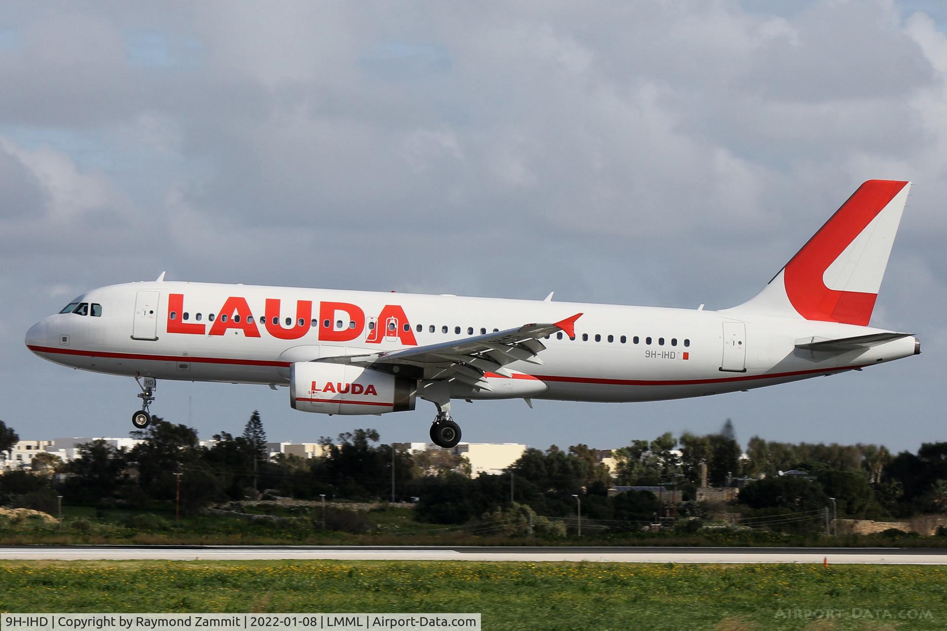 9H-IHD, 2007 Airbus A320-232 C/N 3270, A320 9H-IHD Lauda Europe