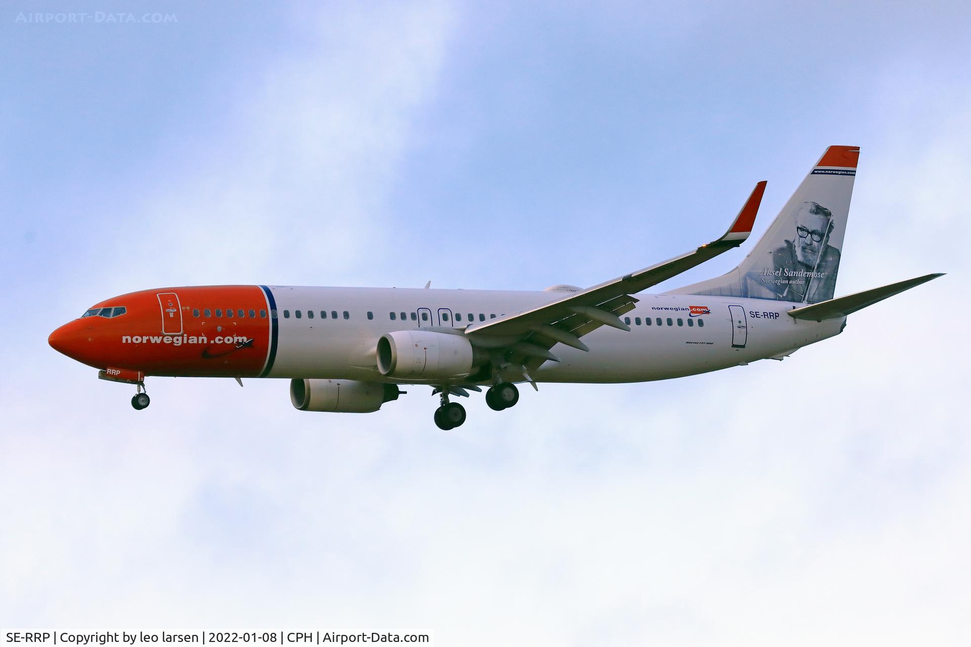 SE-RRP, 2011 Boeing 737-8JP C/N 39047, Copenhagen 8.1.2022