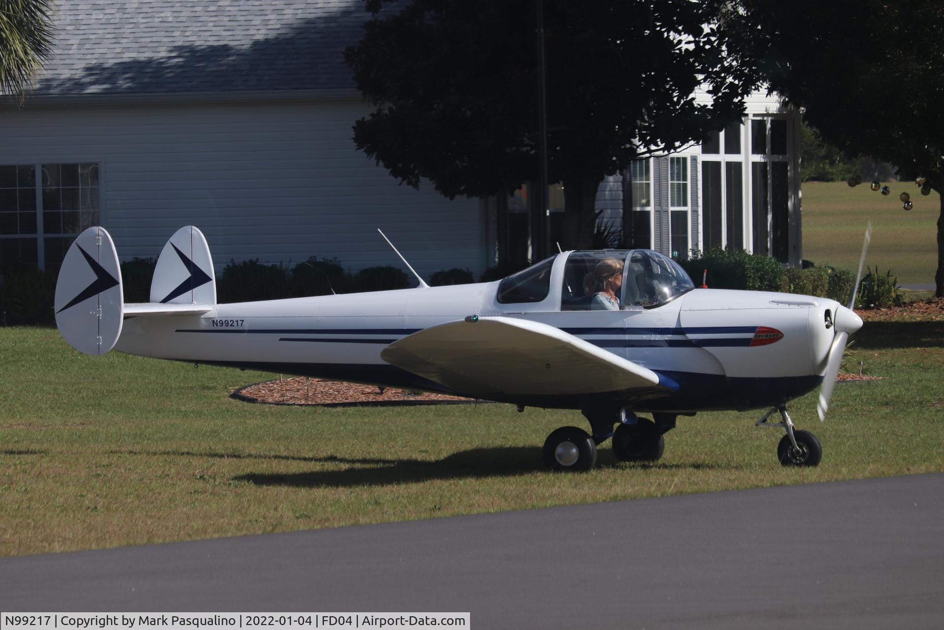 N99217, 1946 Erco 415C Ercoupe C/N 1840, Ercoupe 415C