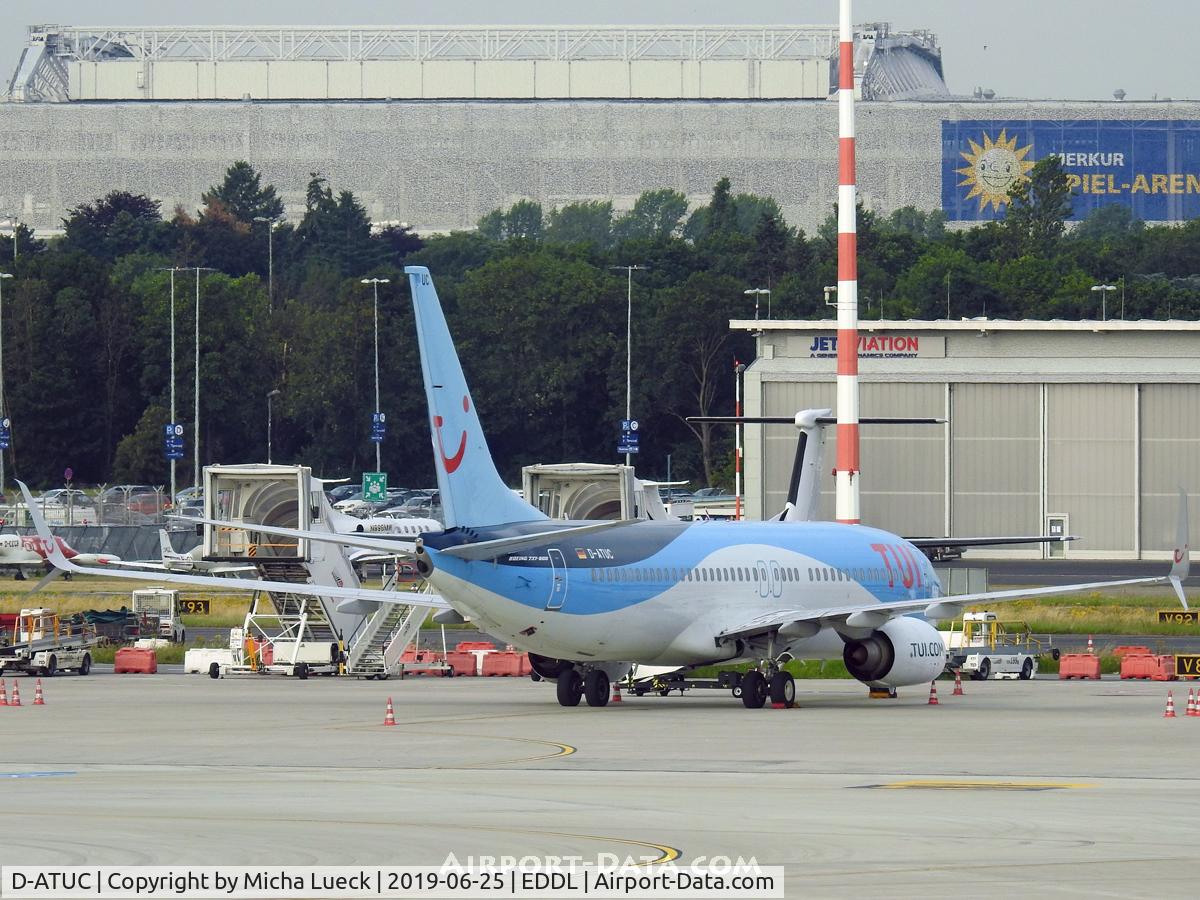 D-ATUC, 2006 Boeing 737-8K5 C/N 34684, At Düsseldorf
