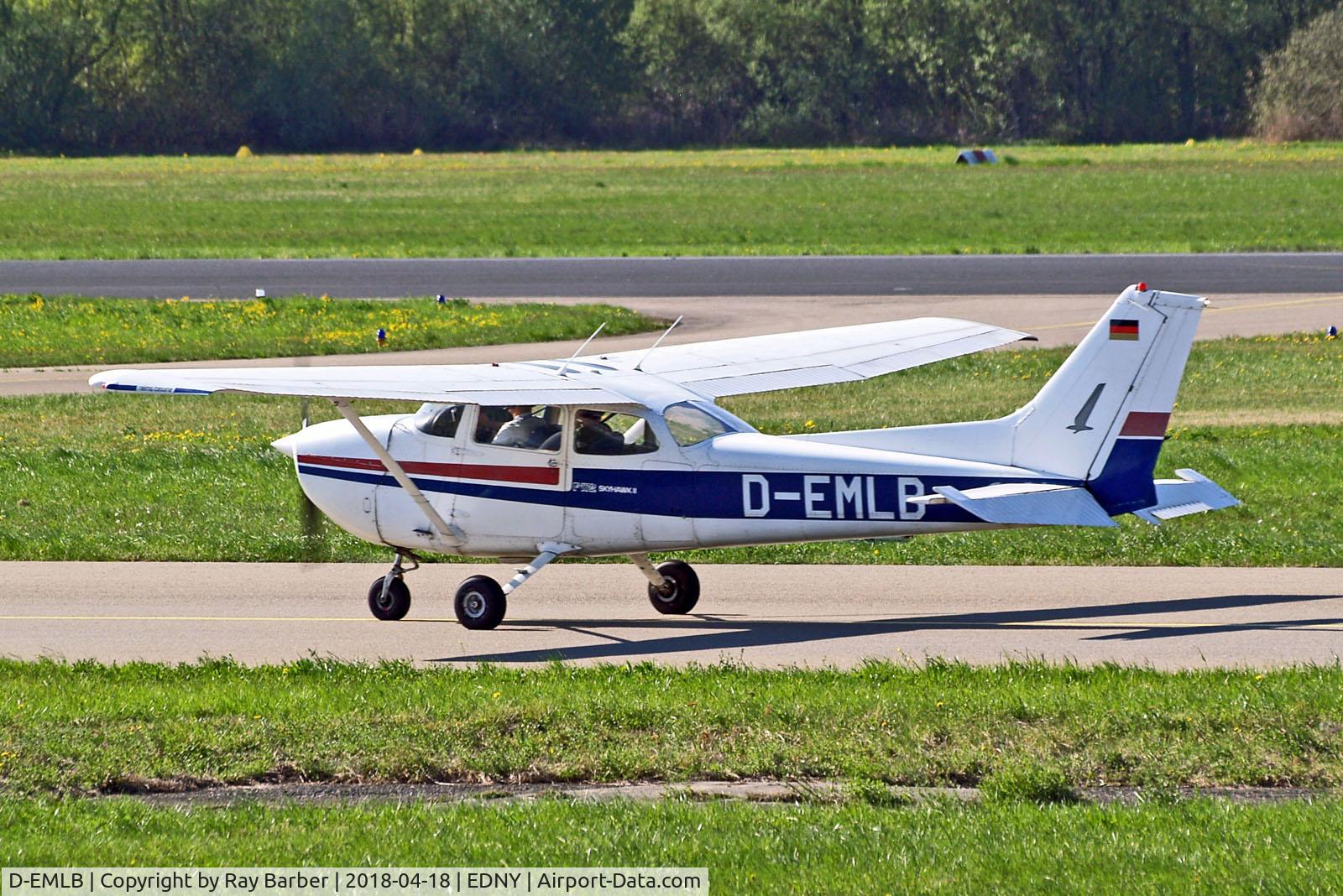 D-EMLB, Reims F172N Skyhawk C/N F17201580, D-EMLB   R/Cessna F.172N Skyhawk [1580] Friedrichshafen~D 18/04/2018
