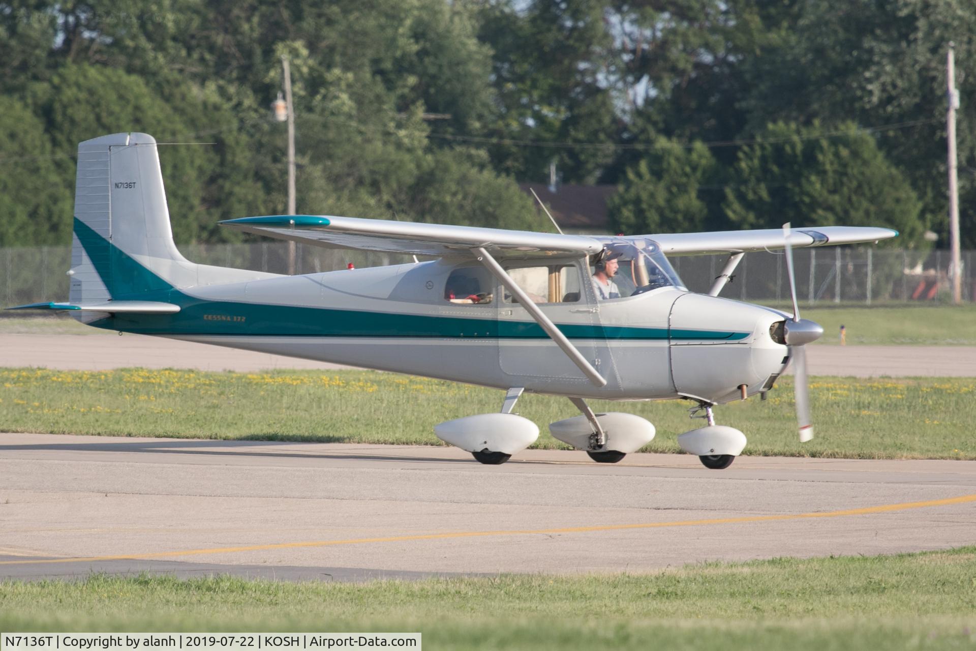 N7136T, 1959 Cessna 172 C/N 46736, At AirVenture 2019