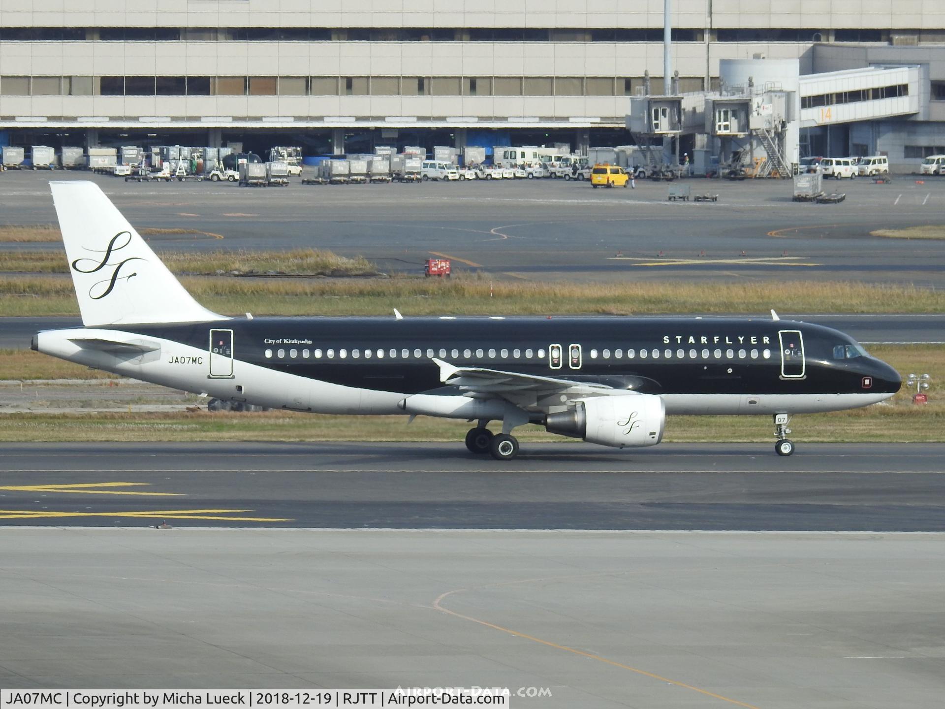 JA07MC, 2012 Airbus A320-214 C/N 5102, At Haneda