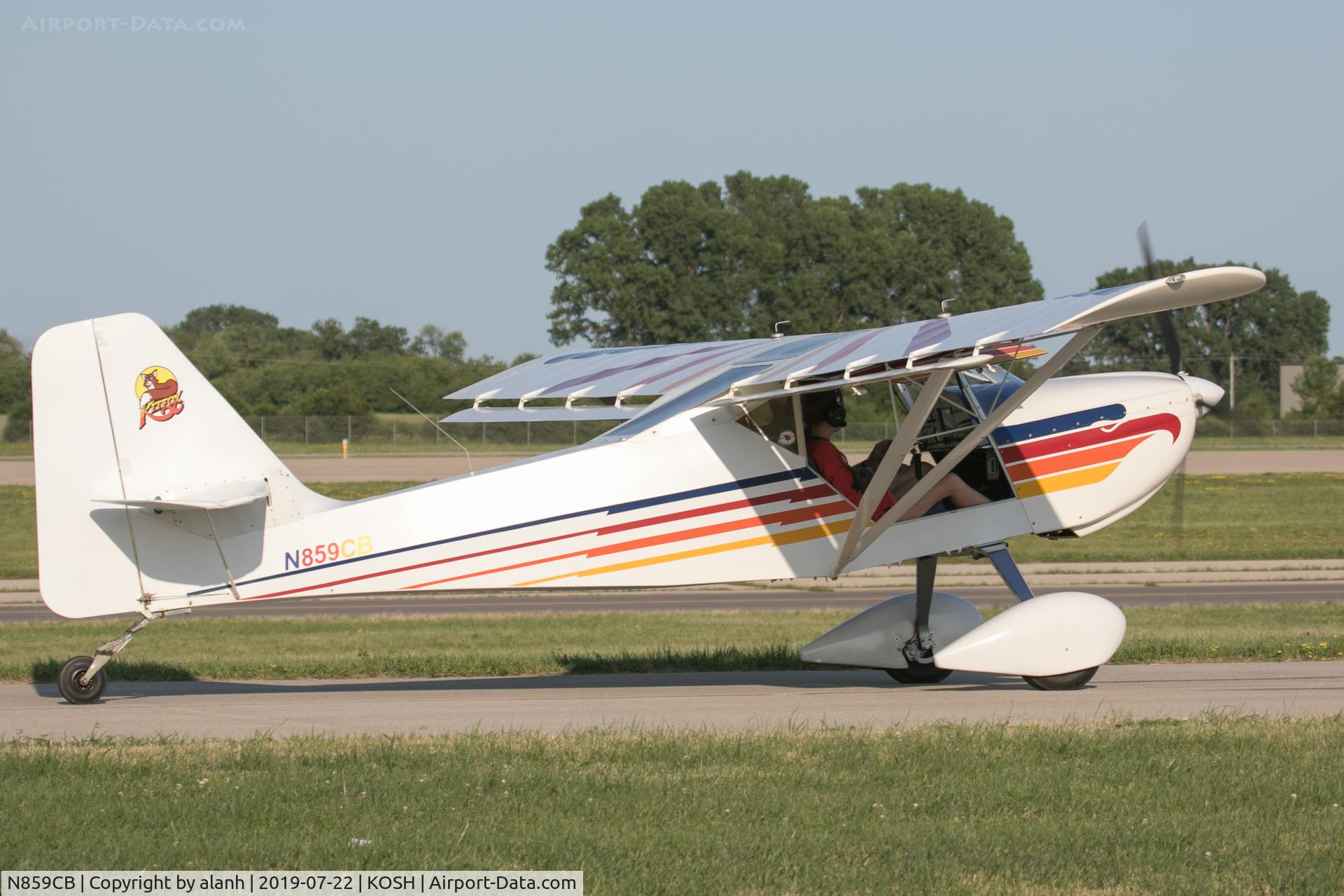 N859CB, 2006 Skystar Kitfox Series 5 C/N S97110132, At AirVenture 2019