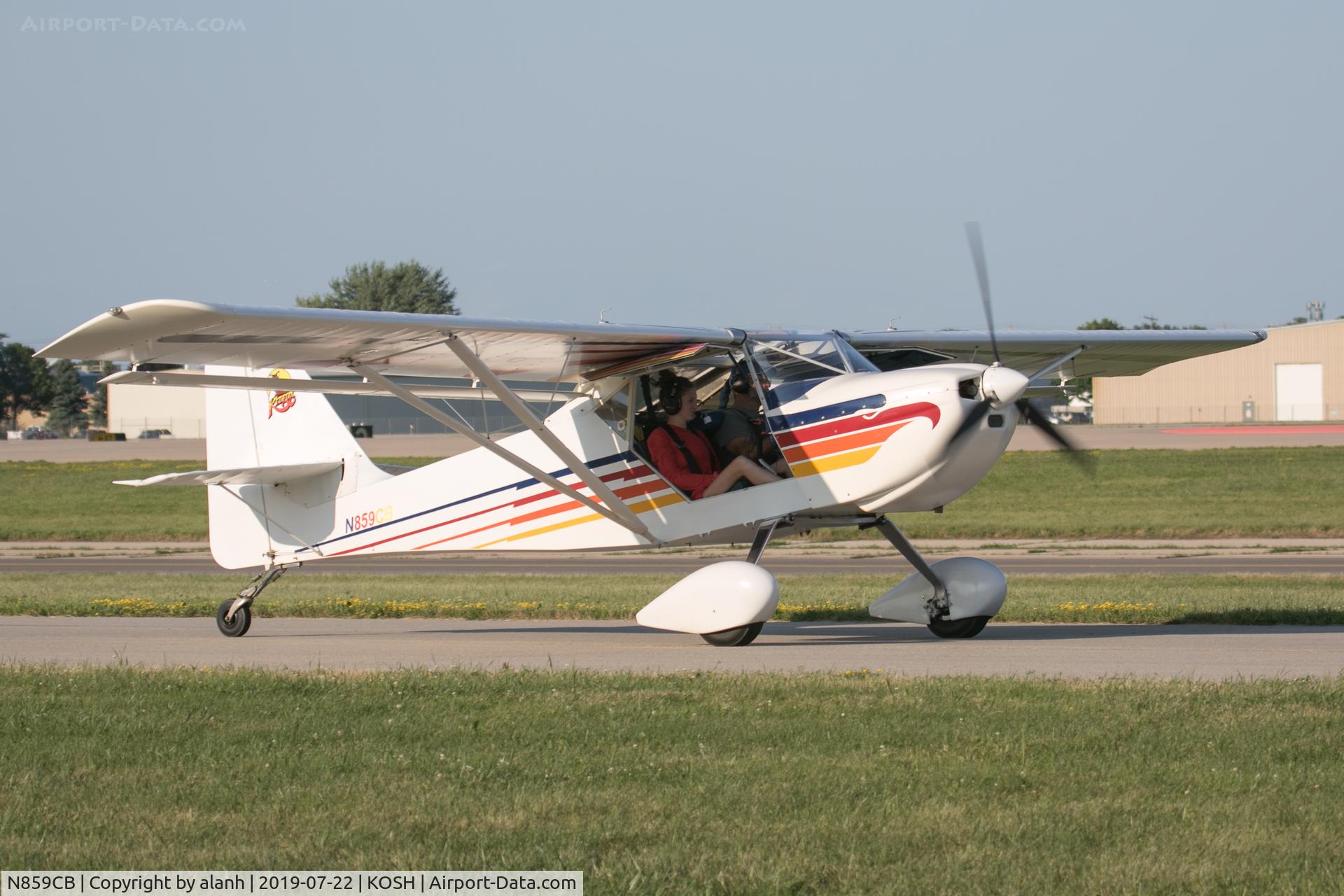 N859CB, 2006 Skystar Kitfox Series 5 C/N S97110132, At AirVenture 2019