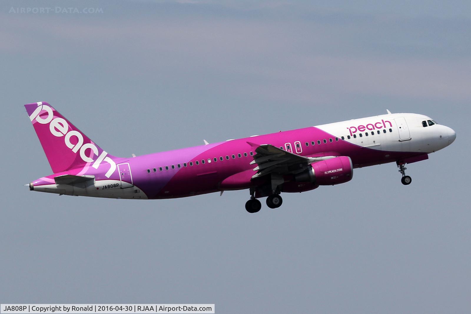 JA808P, 2013 Airbus A320-214 C/N 5540, at nrt
