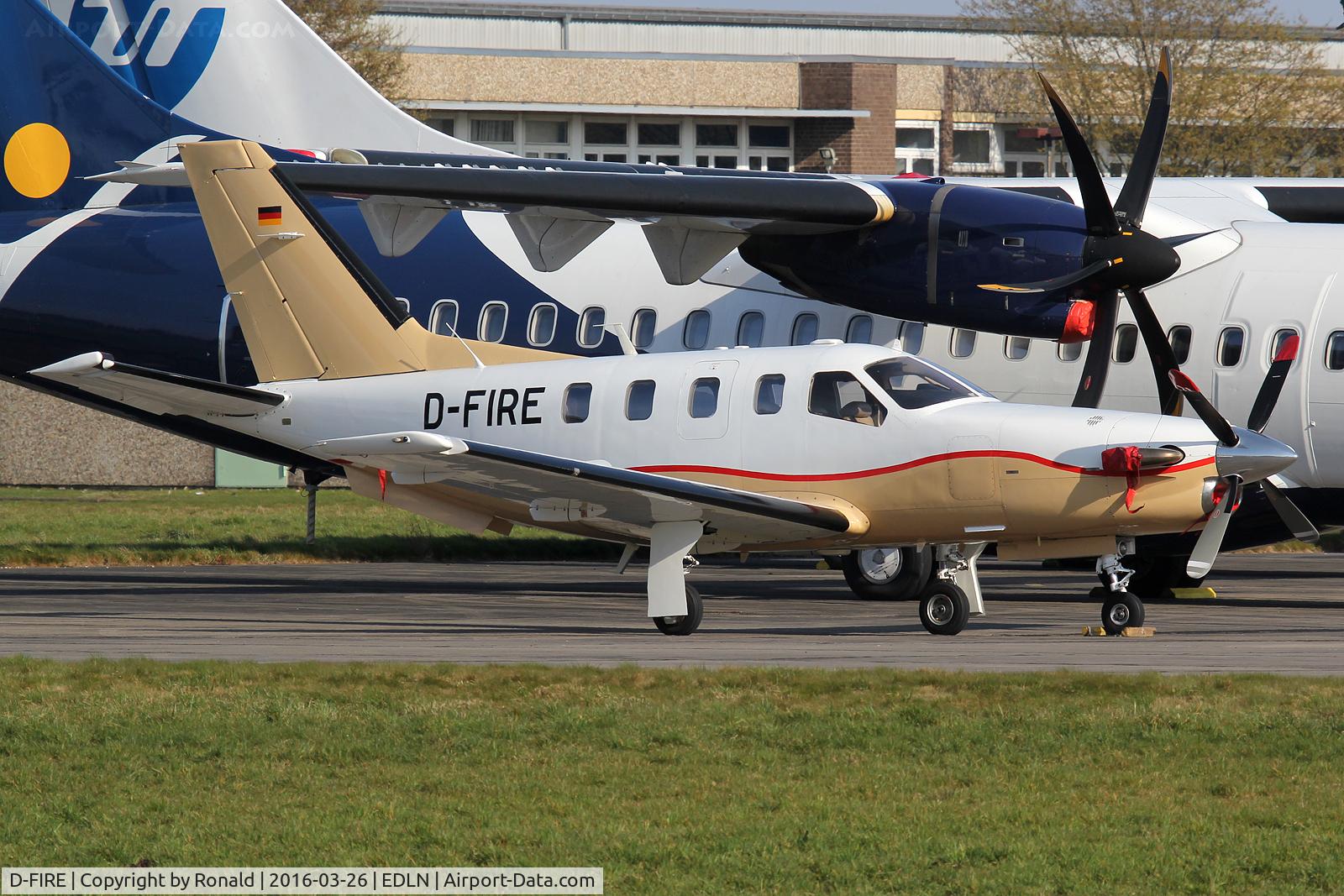 D-FIRE, Socata TBM-700A C/N 137, at gladbach