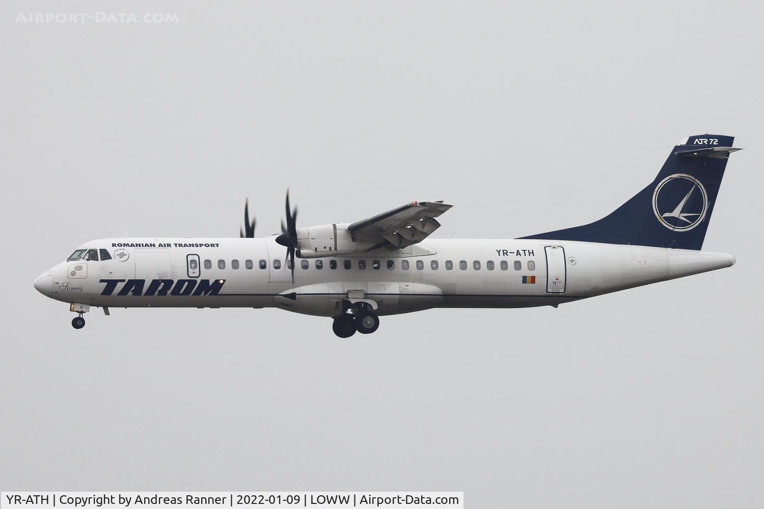 YR-ATH, 2009 ATR 72-212A C/N 861, Tarom ATR 72