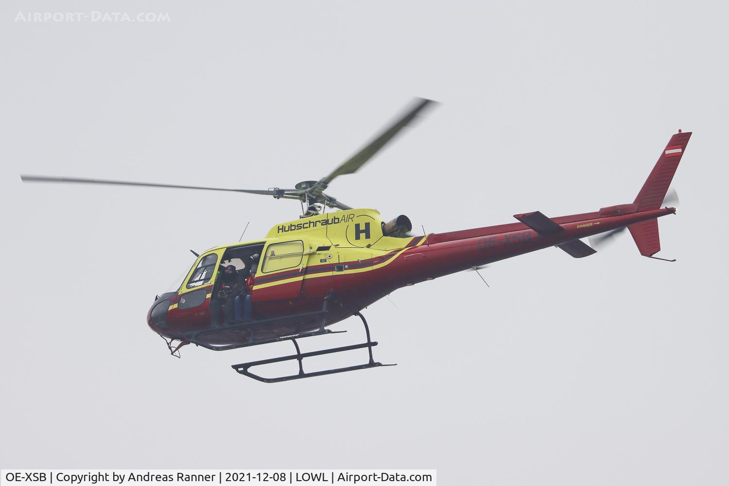 OE-XSB, Aérospatiale AS-350B-2 Ecureuil C/N 2387, HubschraubAIR AS350