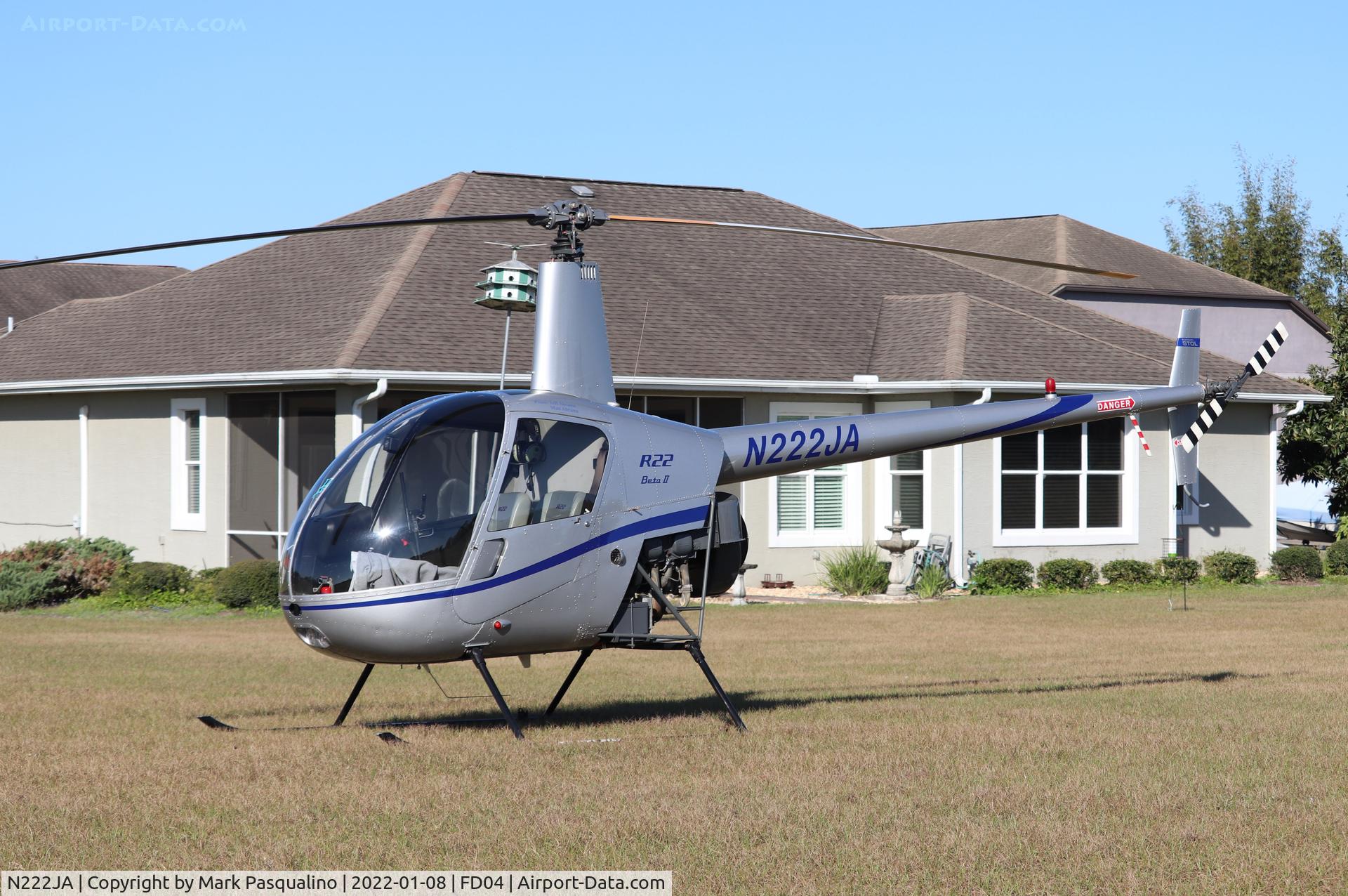 N222JA, 2000 Robinson R22 Beta C/N 3062, Robinson R22 Beta