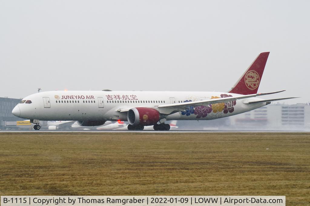 B-1115, 2018 Boeing 787-9 Dreamliner C/N 64312, Juneyao Airlines Boeing 787-9 Dreamliner 