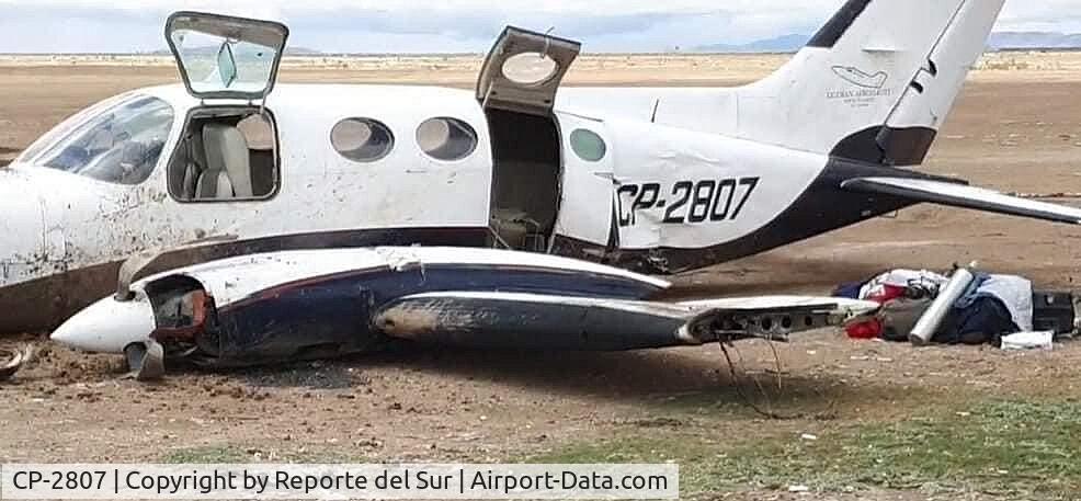 CP-2807, 1969 Cessna 402A C/N 402A0049, Crash Uyuni Bolivia