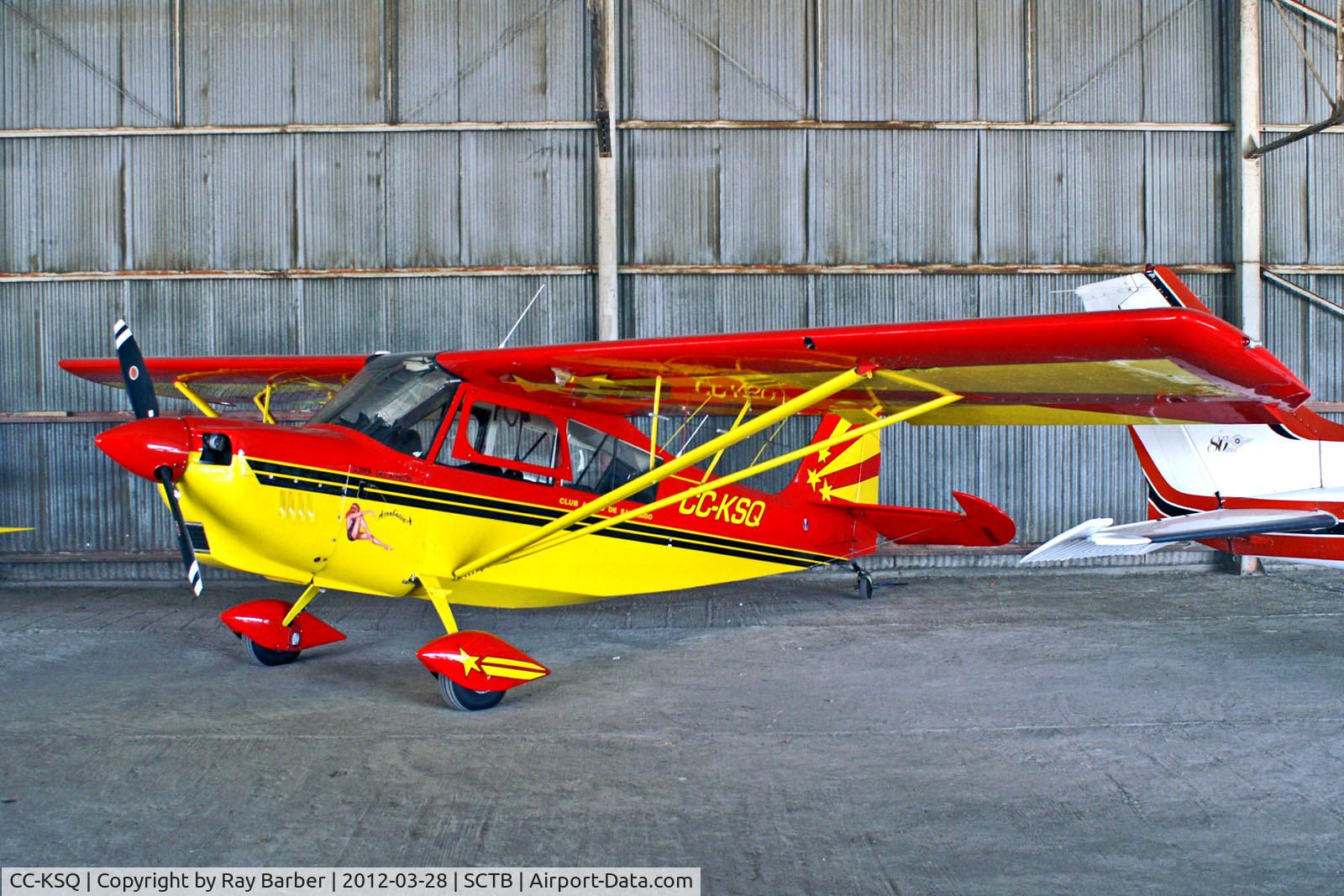 CC-KSQ, 1998 American Champion 8KCAB Decathlon C/N 816-98, CC-KSQ   Bellanca 8KCAB Super Decathlon [816-98] Santiago-Tobalaba~CC 28/03/2012