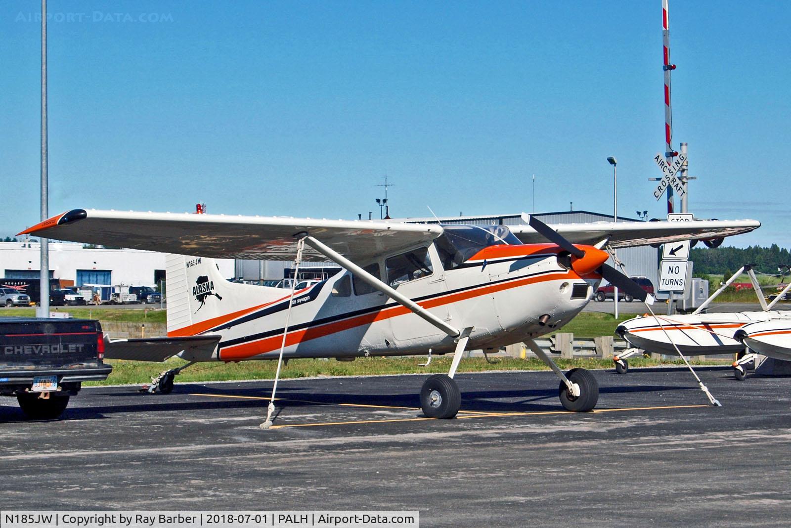 N185JW, 1976 Cessna A185F Skywagon 185 C/N 18503183, N185JW   Cessna A.185F Skywagon 185 [185-03183] Lake Hood Seaplane Base~N 01/07/2018