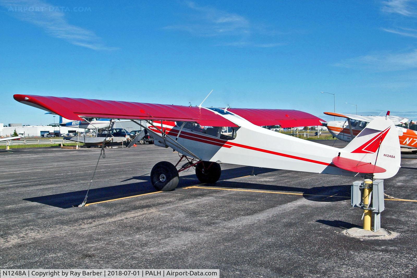 N1248A, 1951 Piper PA-18 C/N 18-1041, N1248A   Piper PA-18 [18-1041] Lake Hood Seaplane Base~N 01/07/2018