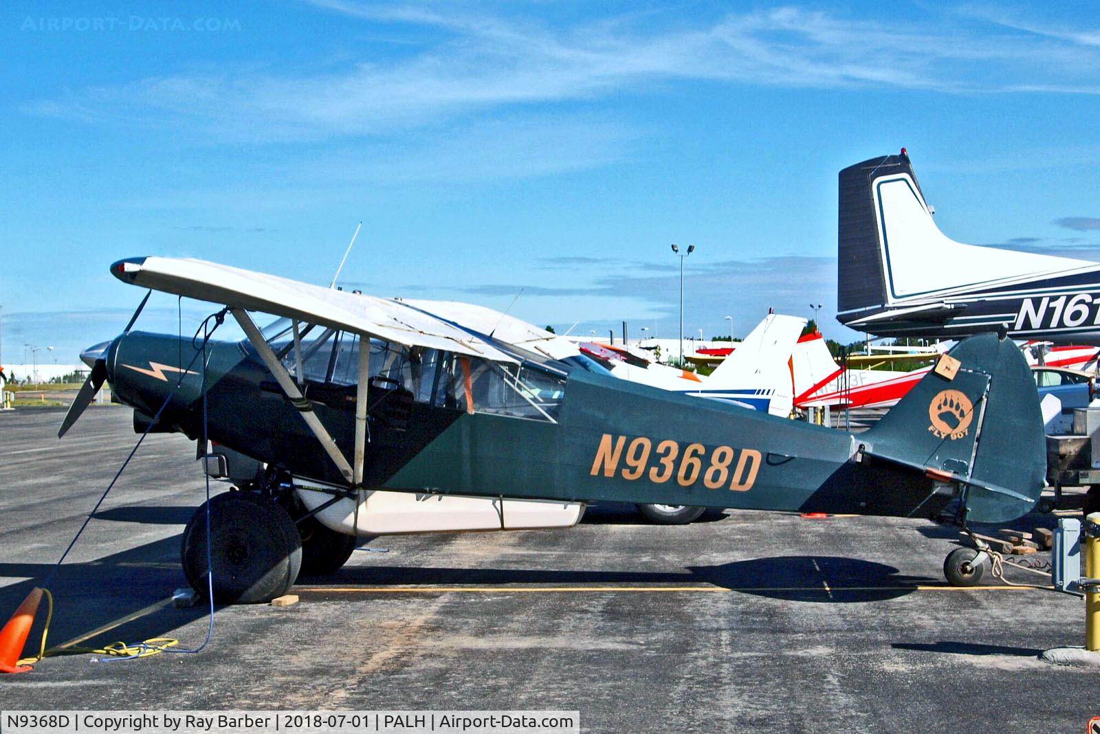 N9368D, 1958 Piper PA-18A 150 Super Cub C/N 18-6633, N9368D   Piper PA-18A-150 Super Cub [18-6633] Lake Hood Seaplane Base~N 01/07/2018