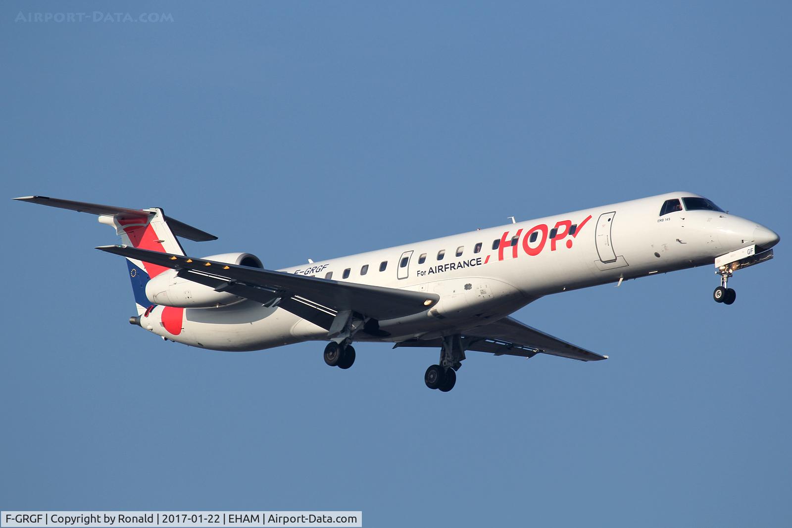 F-GRGF, 1998 Embraer EMB-145EU (ERJ-145EU) C/N 145050, at spl