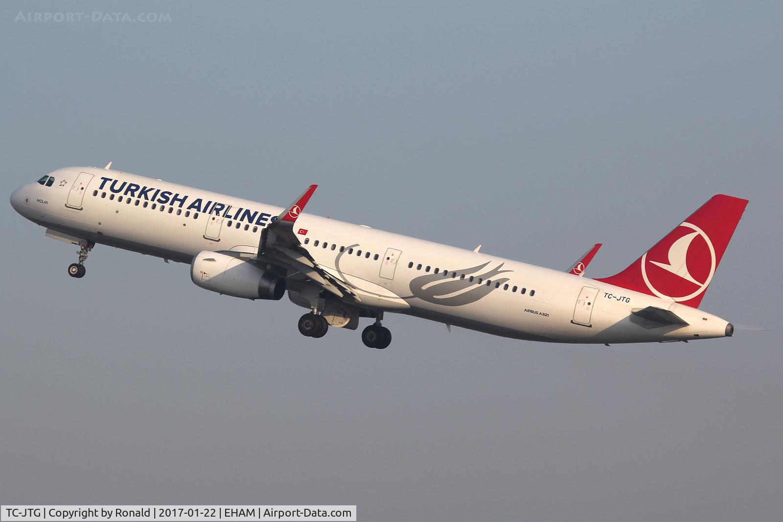 TC-JTG, 2016 Airbus A321-231 C/N 6990, at spl