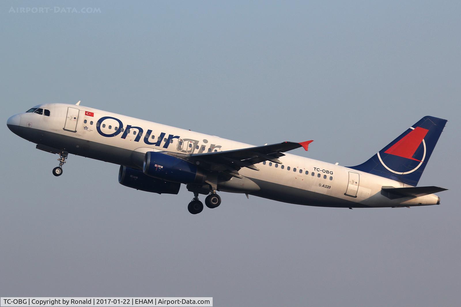 TC-OBG, 1996 Airbus A320-233 C/N 916, at spl