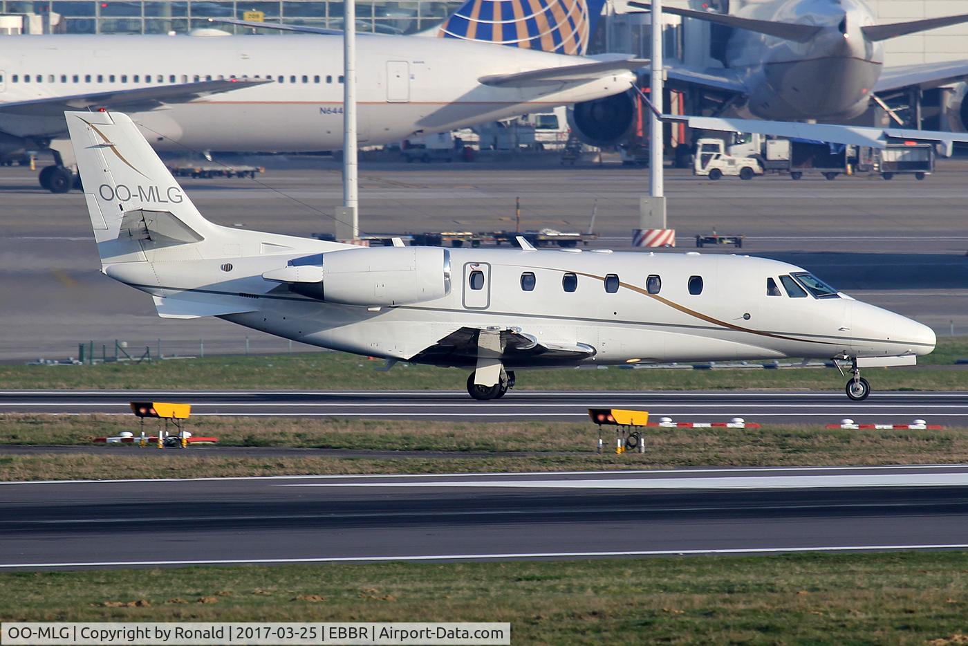 OO-MLG, 1999 Cessna 560 Citation Excel C/N 560-5028, at bru