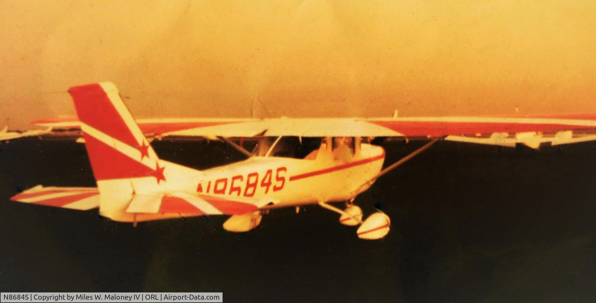 N8684S, 1965 Cessna 150F C/N 15061984, Photo of Aircraft after overhaul was done at EWN. The photo was taken after first long cross country was done to ORL