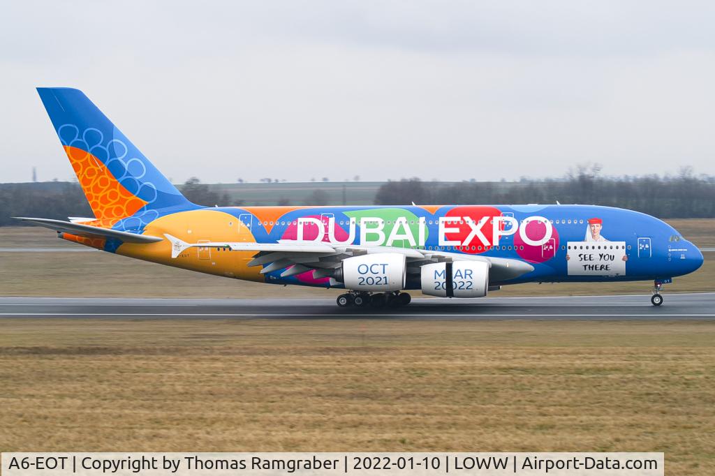 A6-EOT, 2015 Airbus A380-861 C/N 204, Emirates Airbus A380 