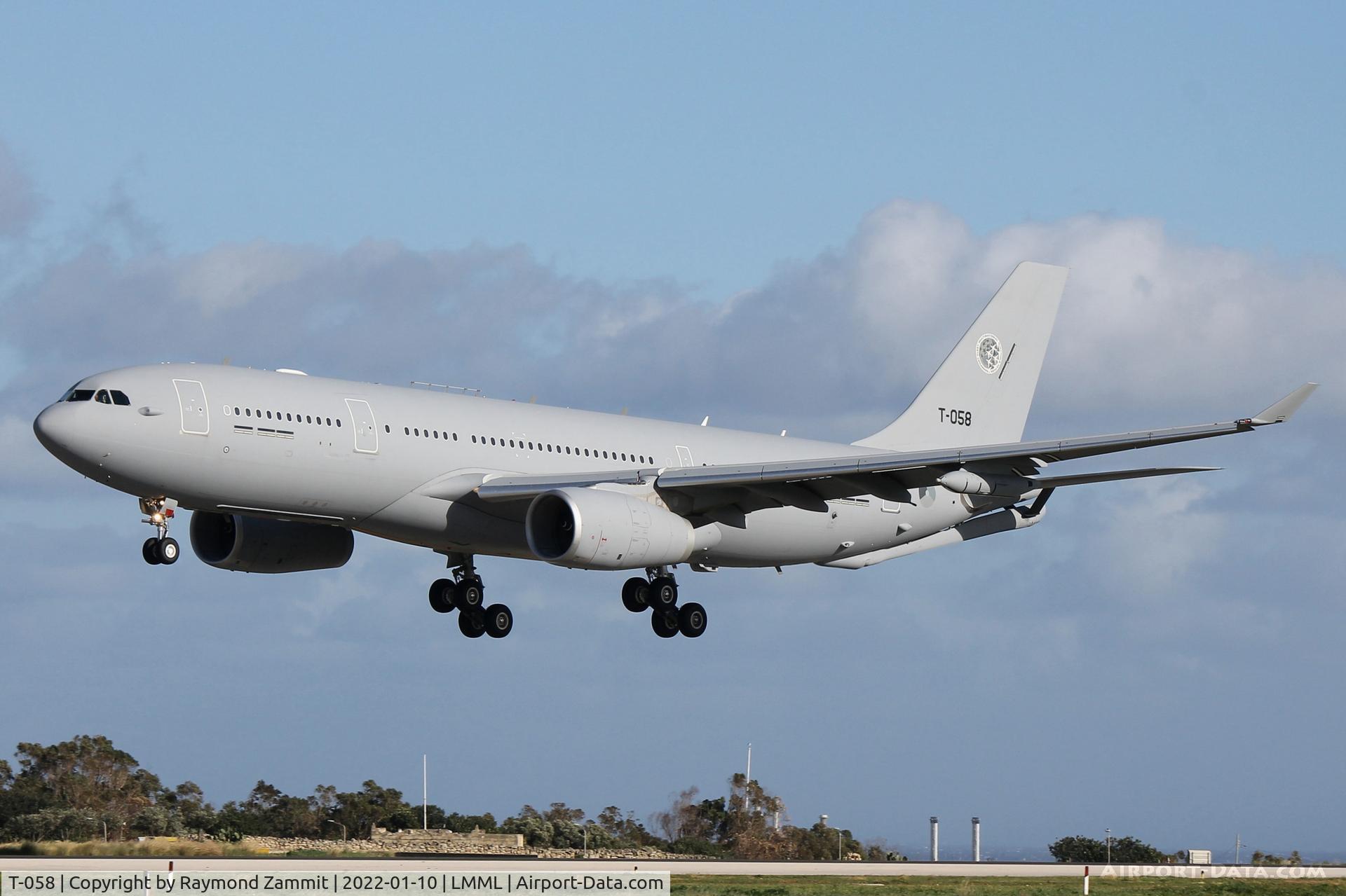 T-058, 2020 Airbus A330-243MRTT C/N 1960, Airbus 330-MRTT T-058 Royal Netherlands Air Force