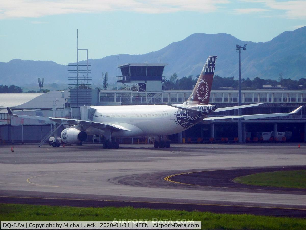 DQ-FJW, 2015 Airbus A330-343 C/N 1692, Island of Rotuma at Nadi