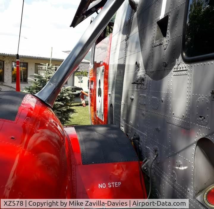 XZ578, 1976 Westland Sea King HU.5SAR C/N WA846, I now own 578 and am in the process of restoring her.