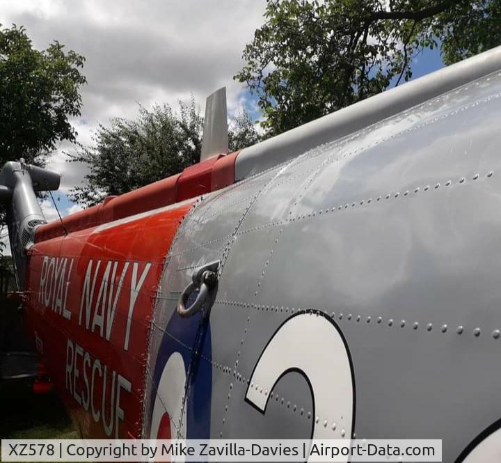 XZ578, 1976 Westland Sea King HU.5SAR C/N WA846, I now own 578 and am in the process of restoring her.