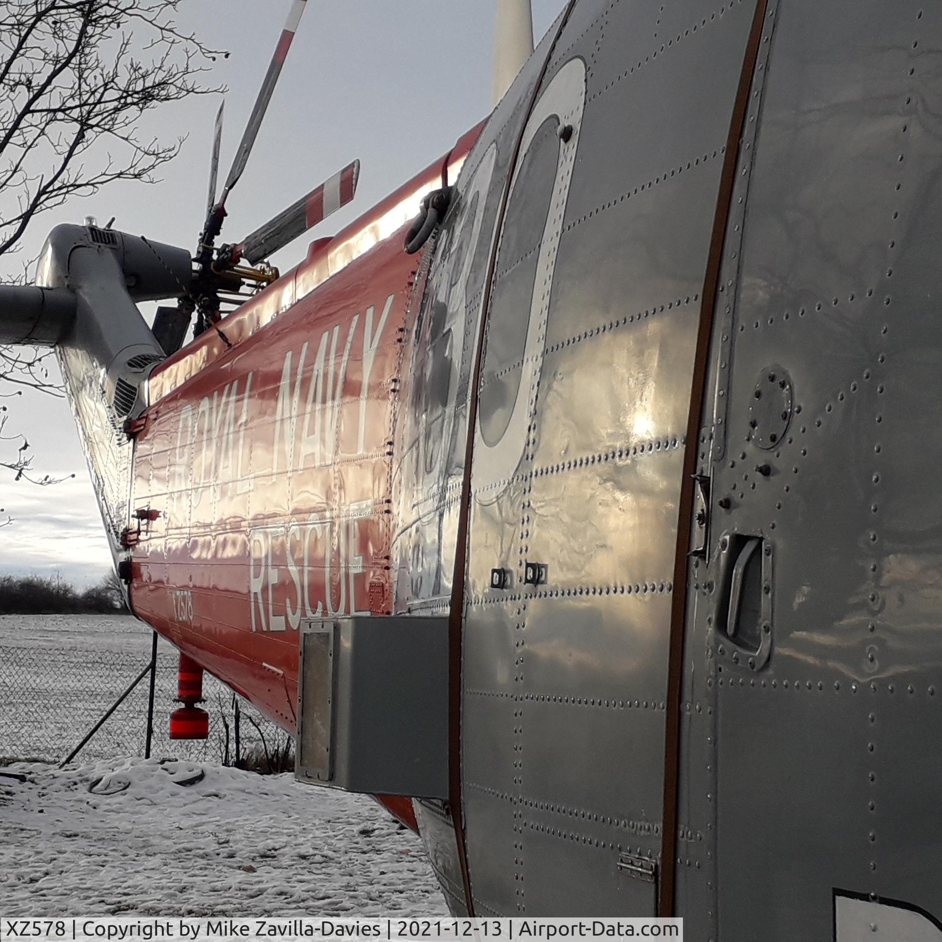 XZ578, 1976 Westland Sea King HU.5SAR C/N WA846, I now own 578 and am in the process of restoring her.