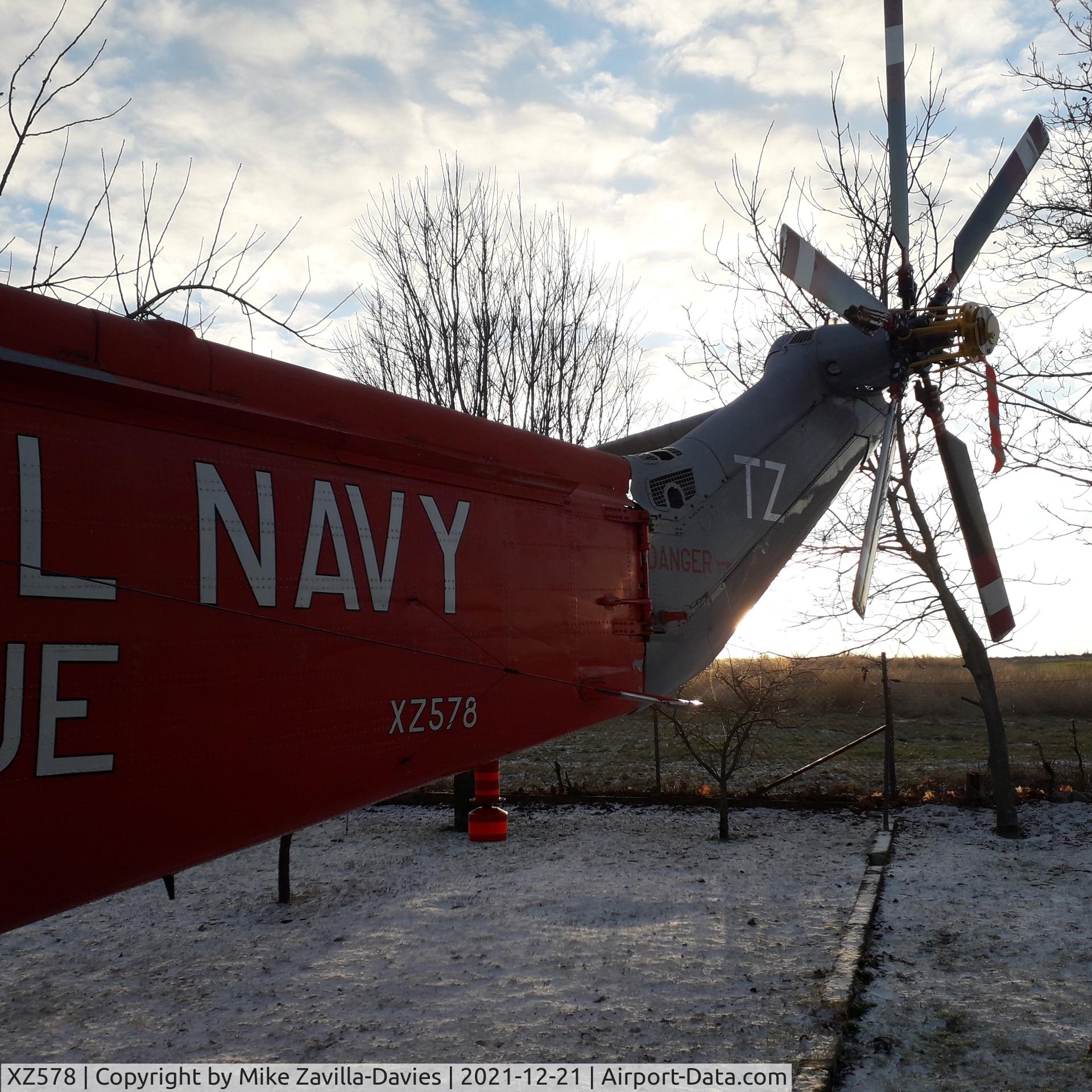 XZ578, 1976 Westland Sea King HU.5SAR C/N WA846, I now own 578 and am in the process of restoring her.