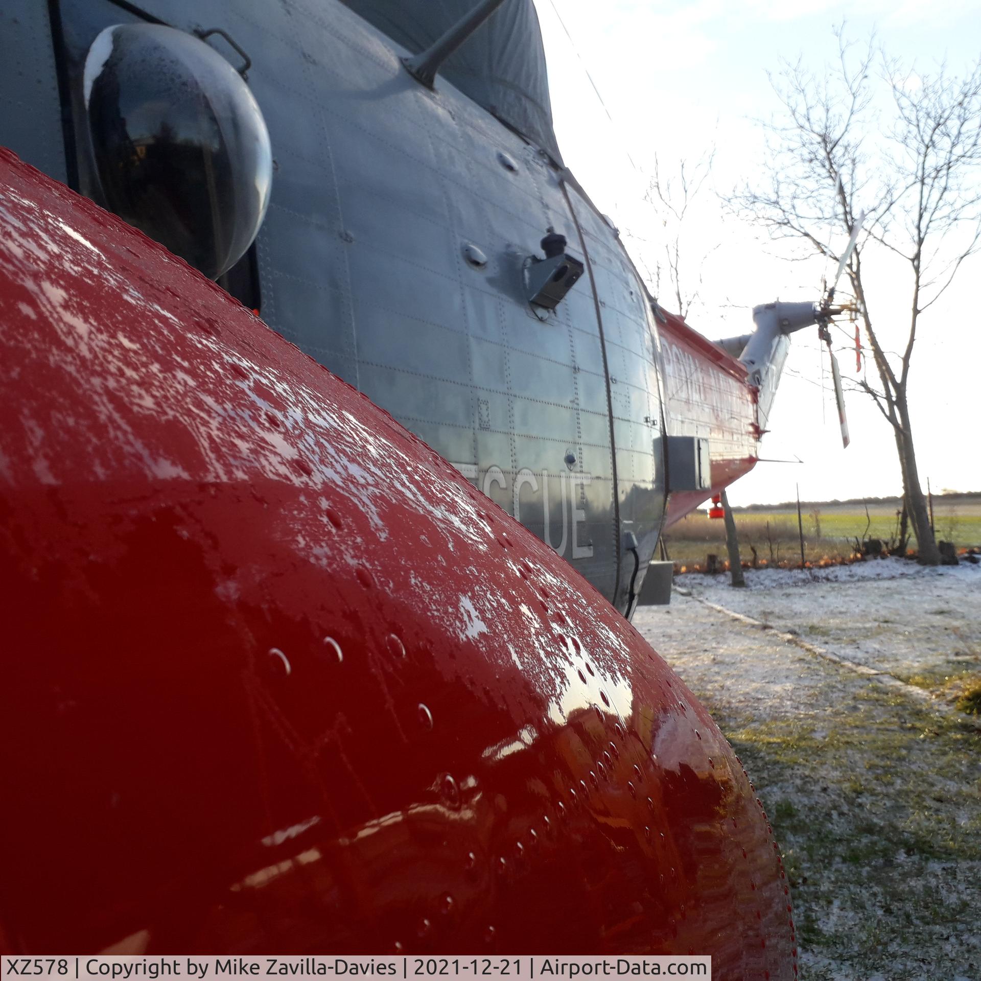 XZ578, 1976 Westland Sea King HU.5SAR C/N WA846, I now own 578 and am in the process of restoring her.