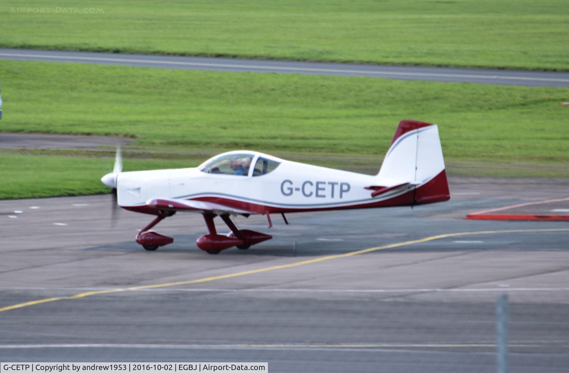 G-CETP, 2009 Vans RV-9A C/N PFA 320-14012, G-CETP at Gloucestershire Airport.