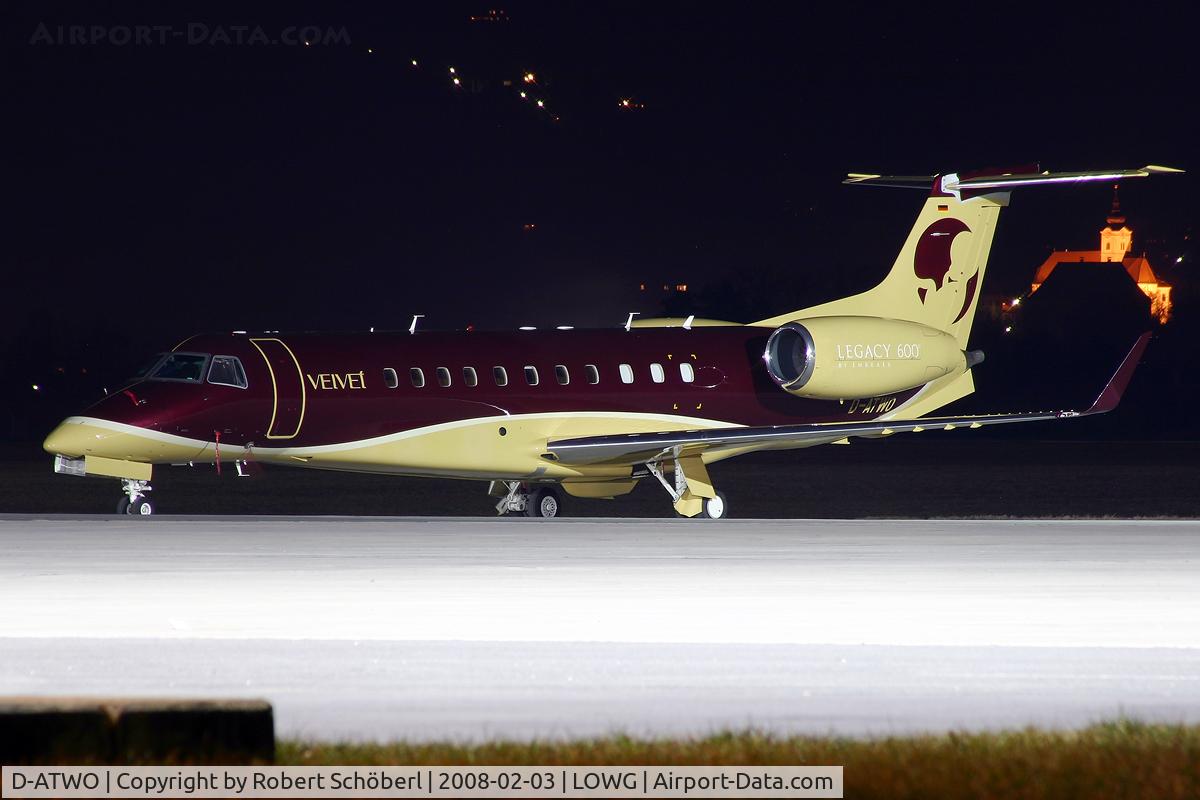 D-ATWO, 2007 Embraer EMB-135BJ Legacy C/N 14501010, D-ATWO @ LOWG 2008