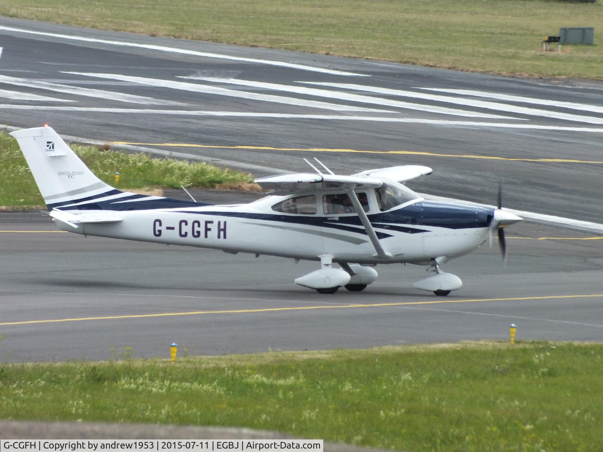 G-CGFH, 2006 Cessna T182T Turbo Skylane C/N T18208667, G-CGFH at Gloucestershire Airport.