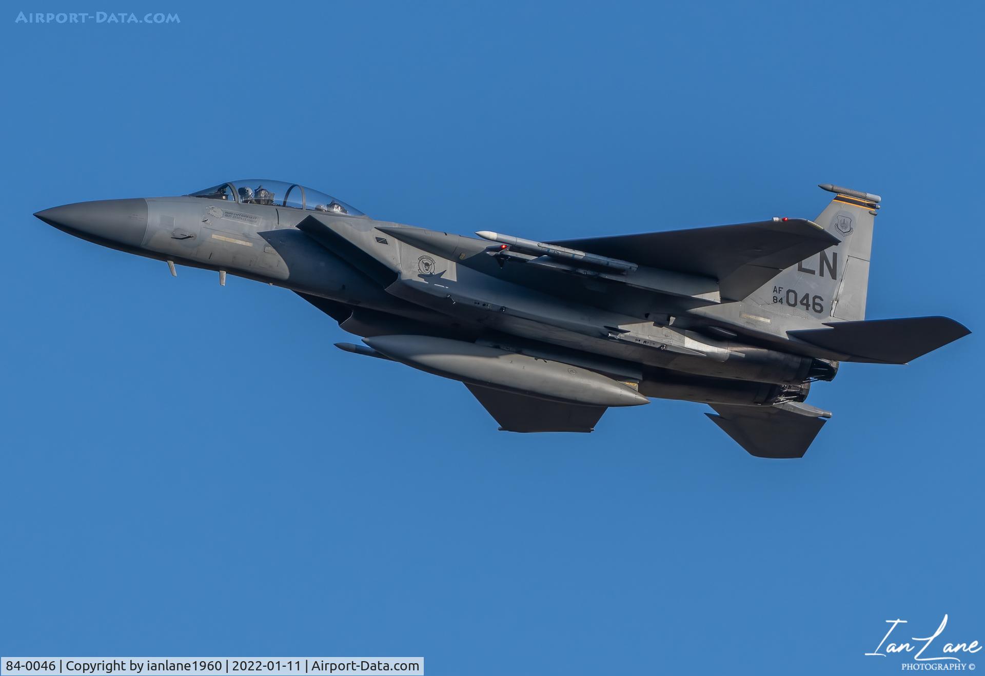 84-0046, 1984 McDonnell Douglas F-15D Eagle C/N 0942/D054, Reaper in the low level