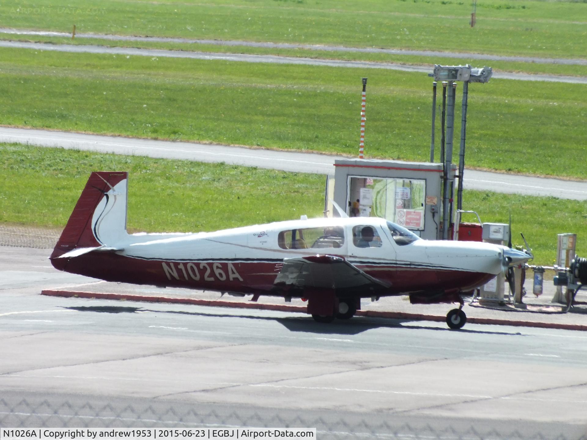 N1026A, 2004 Mooney M20R Ovation C/N 290321, N1026A at Gloucestershire Airport.