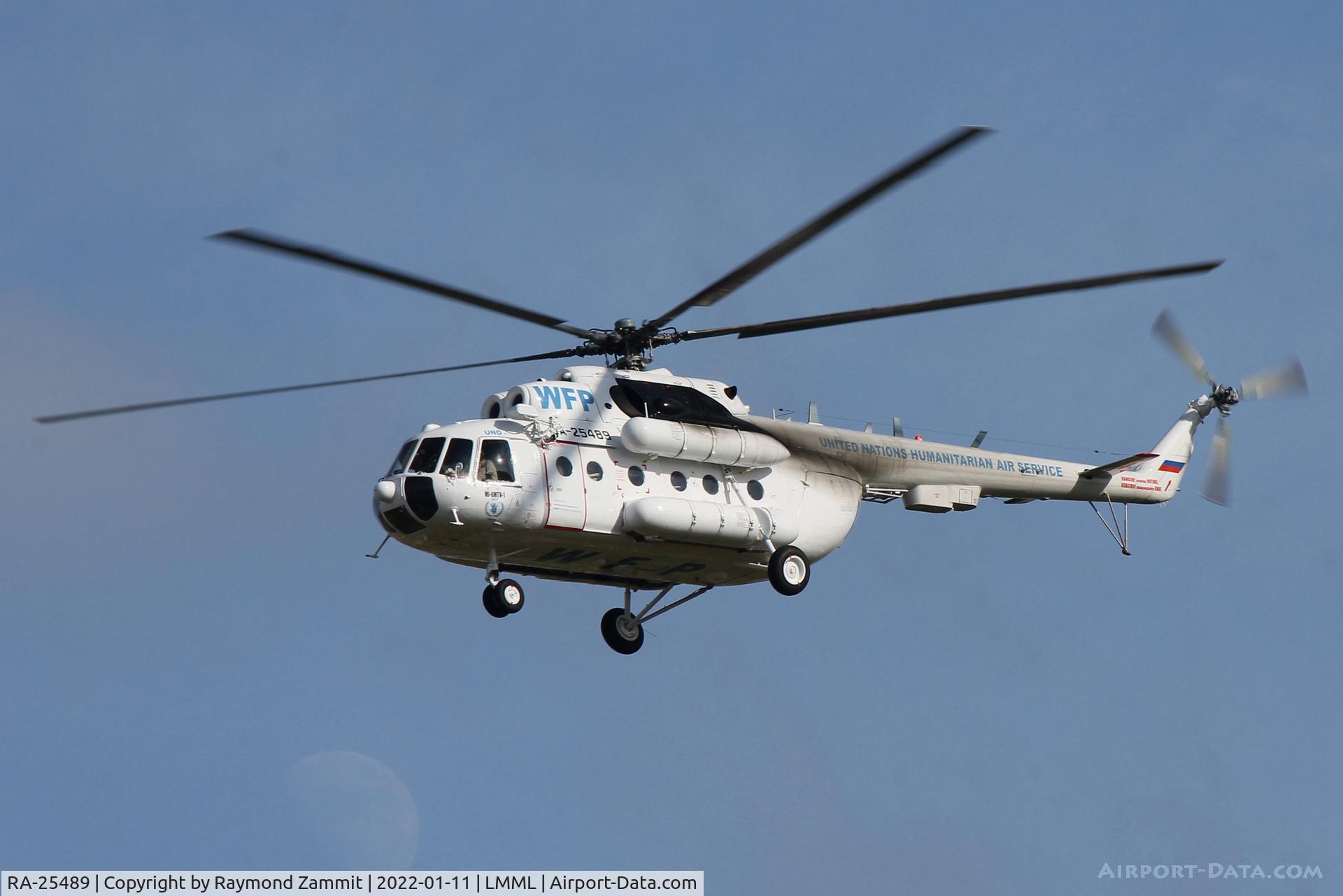 RA-25489, Mil Mi-8MTV-1 C/N 95634, Mil Mi-8MTV-1 RA-25489 United Nations