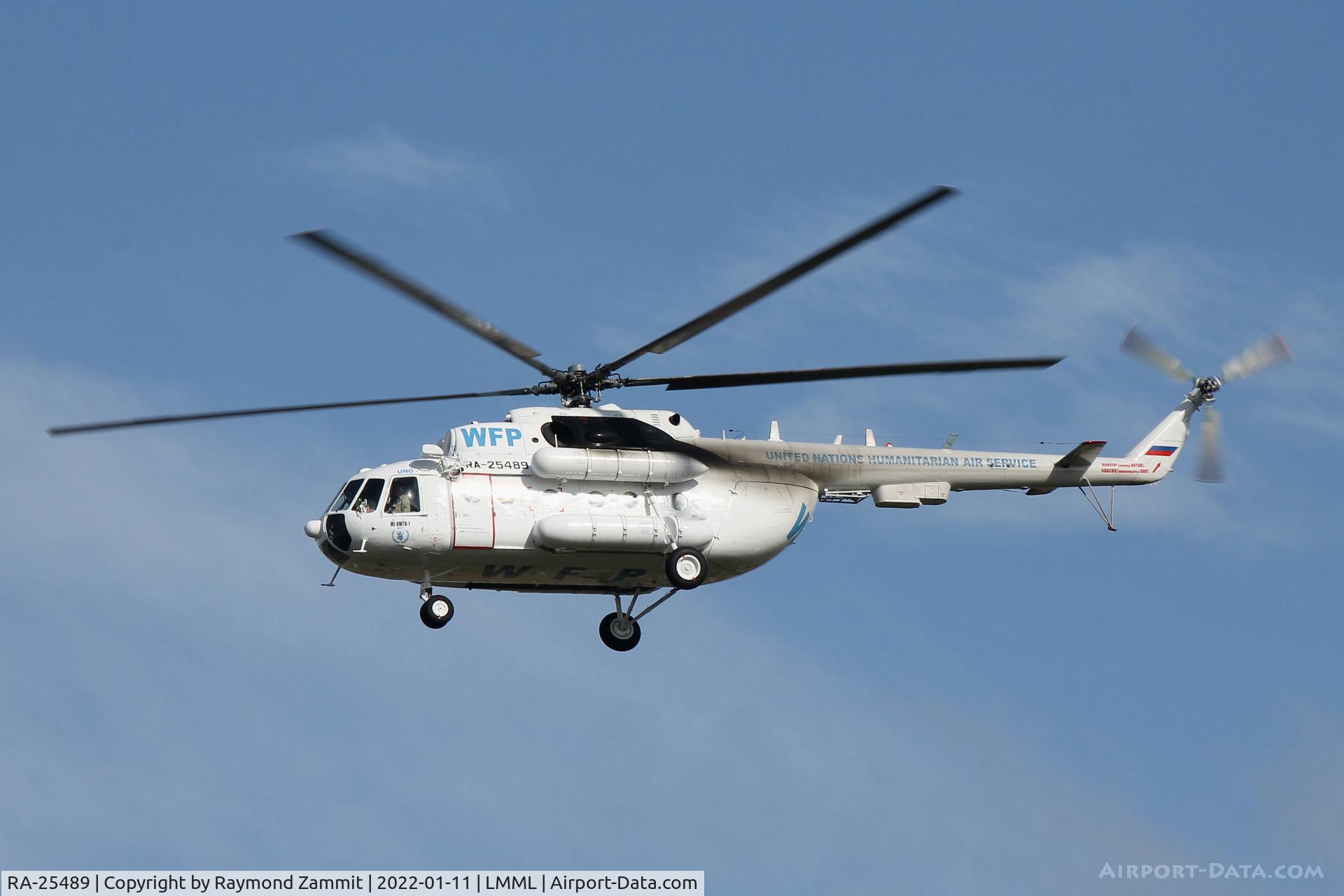 RA-25489, Mil Mi-8MTV-1 C/N 95634, Mil Mi-8MTV-1 RA-25489 United Nations