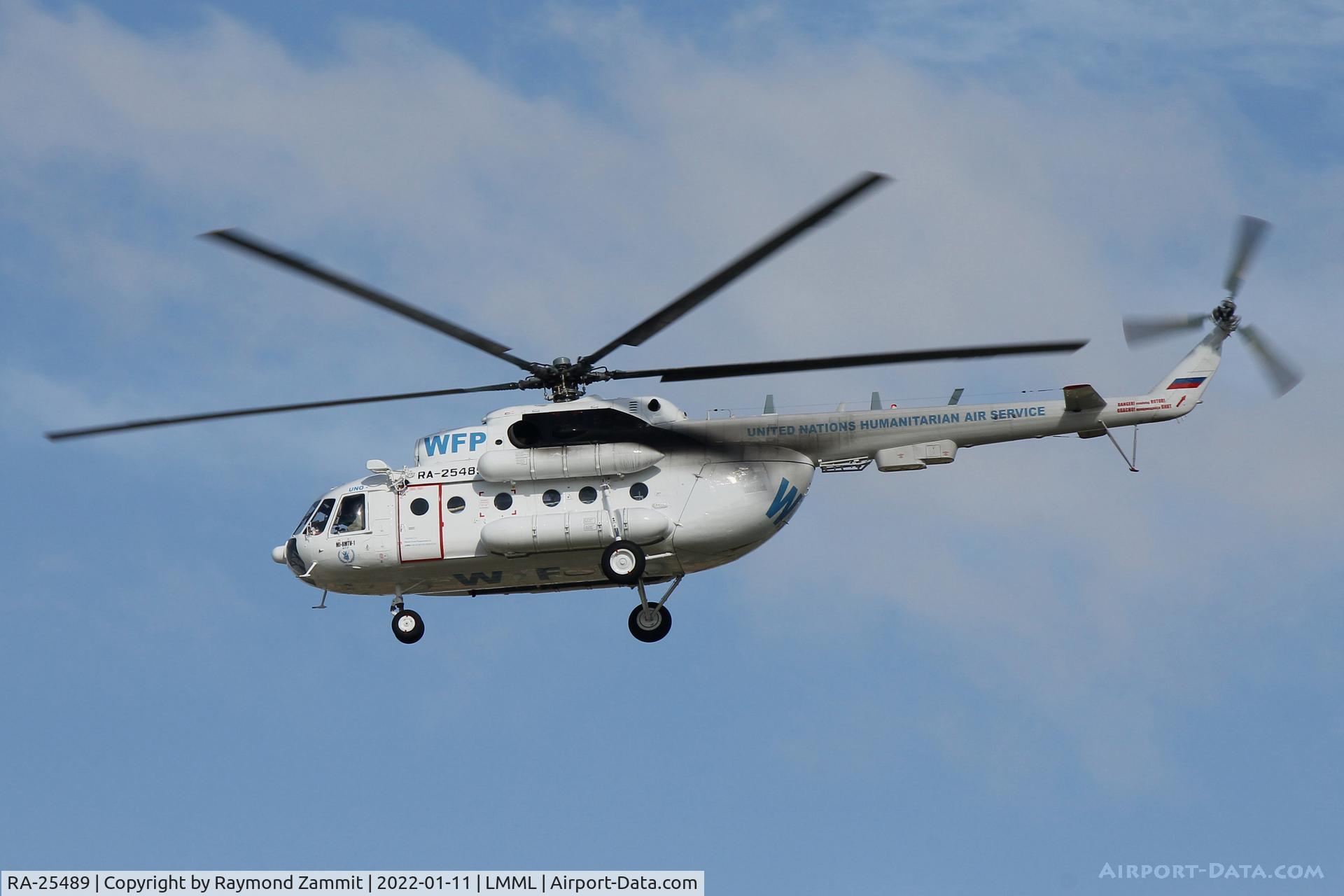RA-25489, Mil Mi-8MTV-1 C/N 95634, Mil Mi-8MTV-1 RA-25489 United Nations
