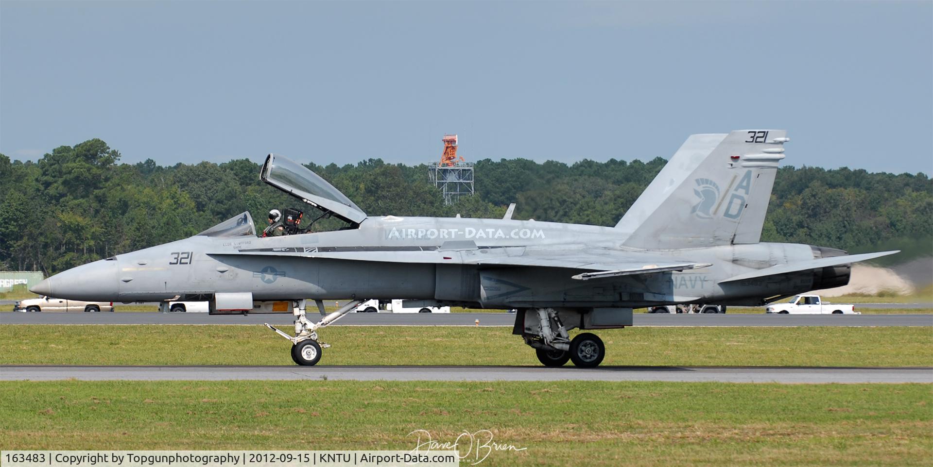163483, 1988 McDonnell Douglas F/A-18C Hornet C/N 0714/C042, Legacy Hornet from Fleet Demo