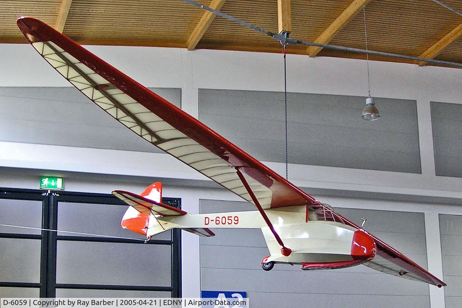 D-6059, 1953 Cumulus 3F C/N 02, D-6059   Reinhard Cumulus IIIf [02] Friedrichshafen~D 21/04/2005