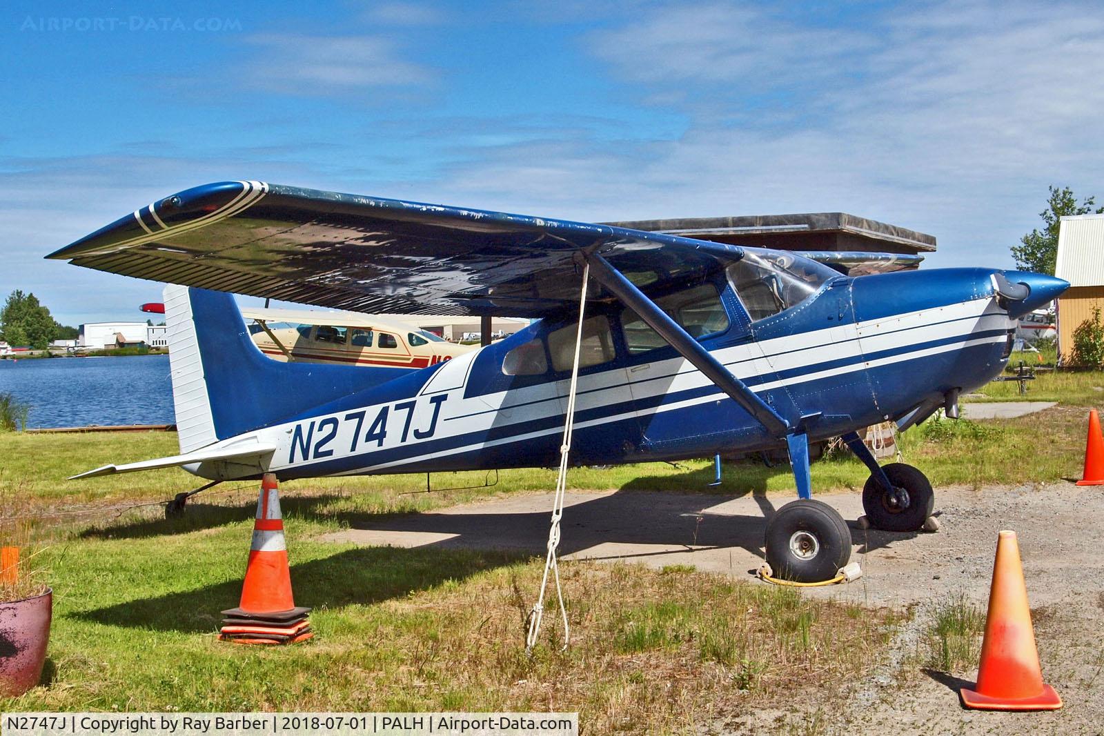 N2747J, 1969 Cessna A185E Skywagon 185 C/N 185-1497, N2747J   Cessna A.185E Skywagon 185 [185-1497] Lake Hood Seaplane Base~N 01/07/2018