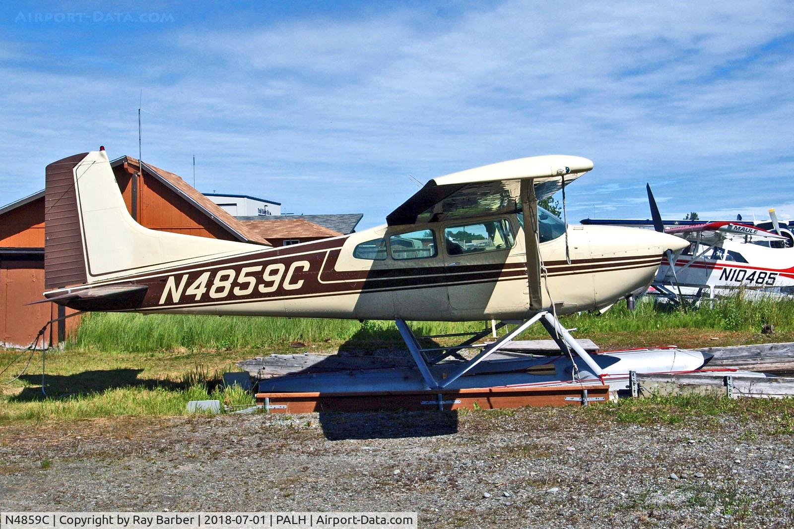 N4859C, 1974 Cessna A185F Skywagon 185 C/N 18502627, N4859C   Cessna A.185F Skywagon 185 [185-02627] Lake Hood Seaplane Base~N 01/07/2018