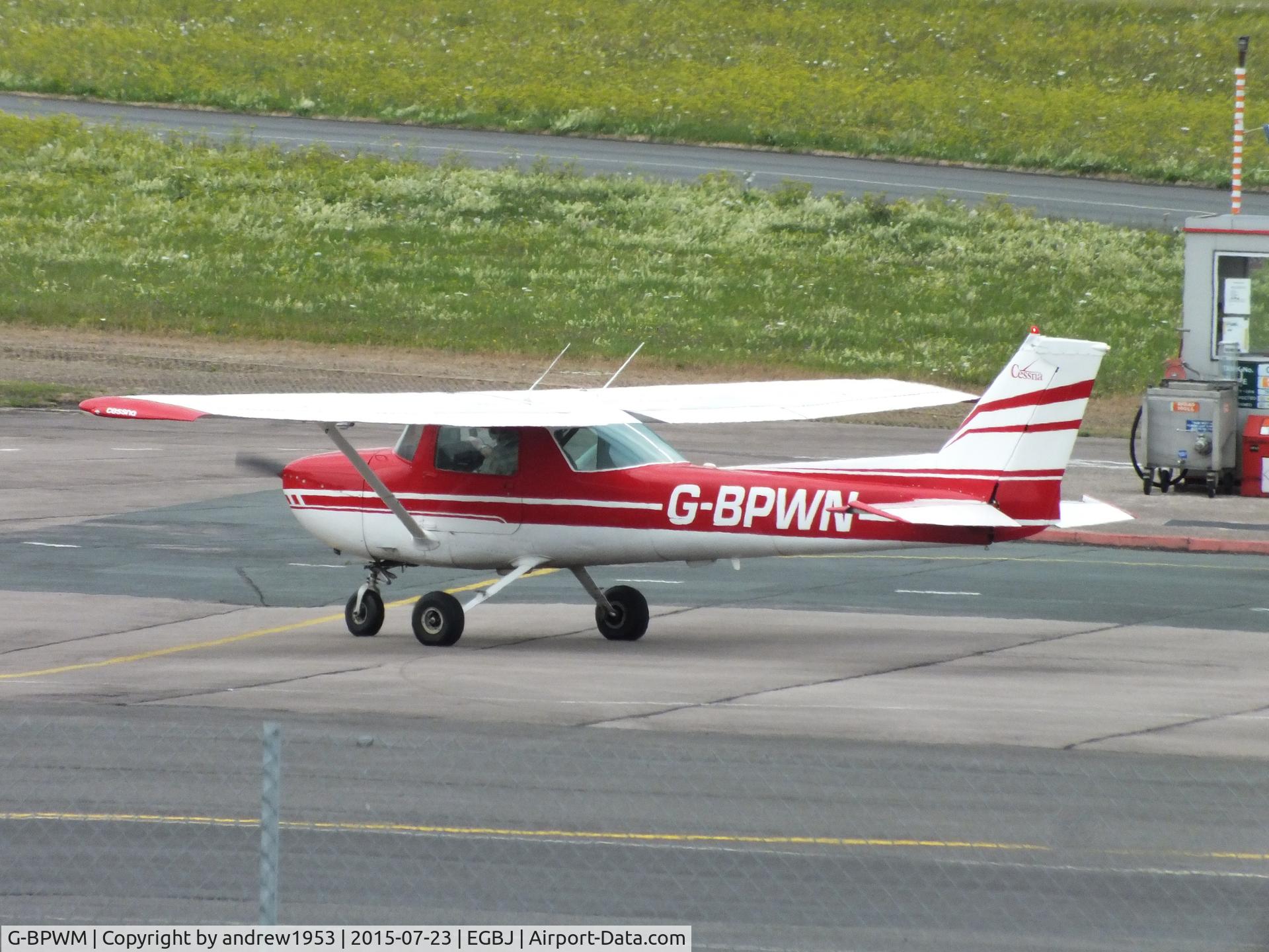 G-BPWM, 1972 Cessna 150L C/N 150-72820, G-BPWM at Gloucestershire Airport.