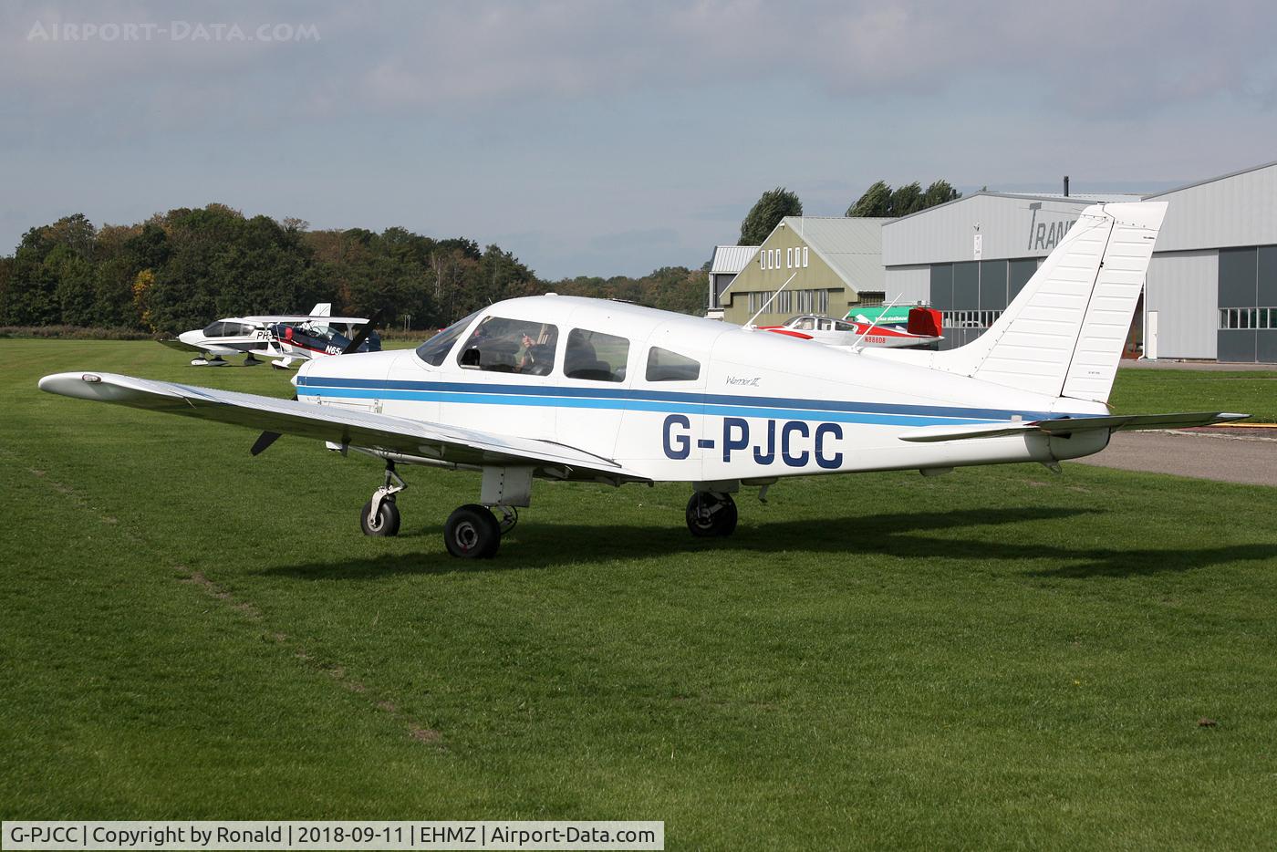 G-PJCC, 1988 Piper PA-28-161 Cherokee Warrior II C/N 2816043, at ehmz