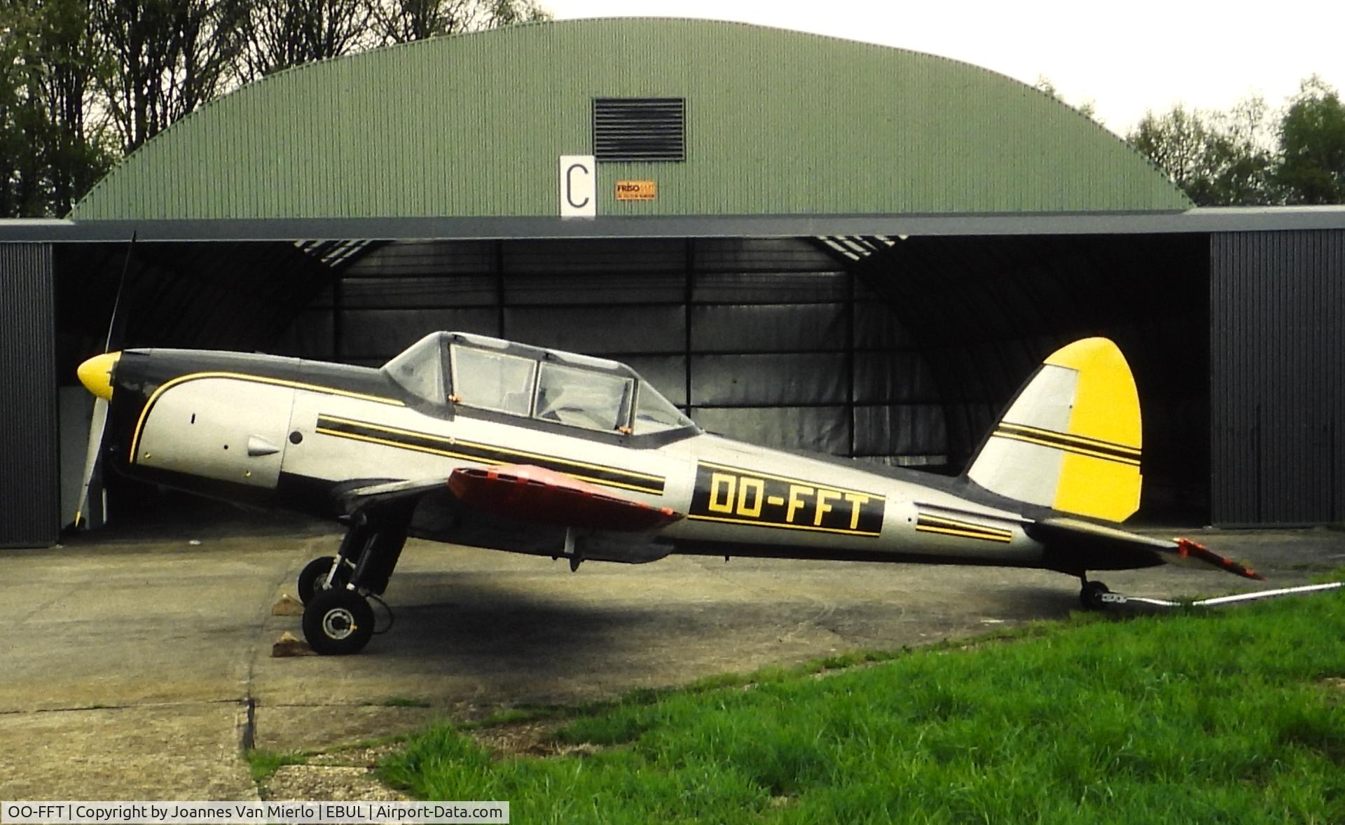 OO-FFT, 1951 De Havilland DHC-1 Chipmunk Mk22A C/N C1/0475, Slide scan