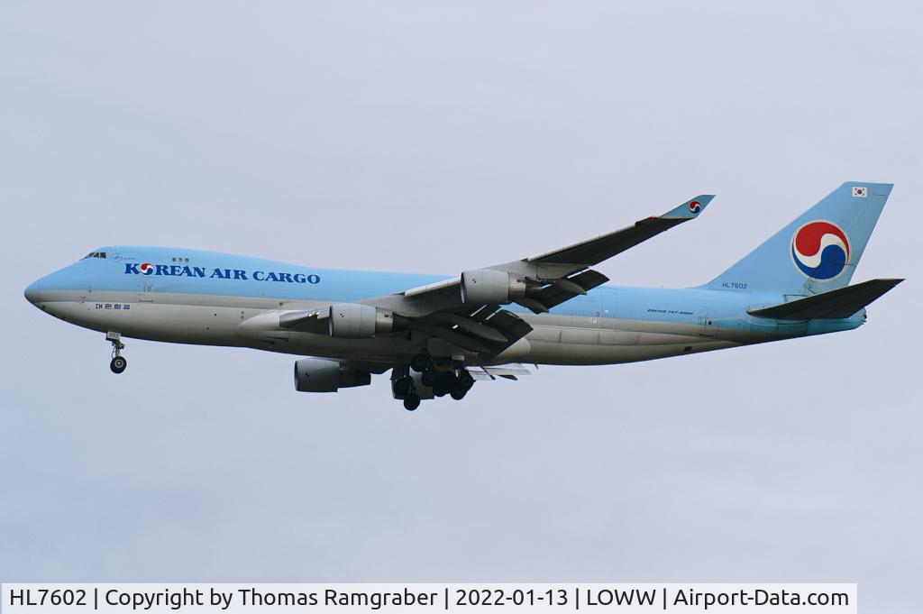 HL7602, 2005 Boeing 747-4B5F/SCD C/N 34301, Korean Air Cargo Boeing 747-4B5F(SCD)
