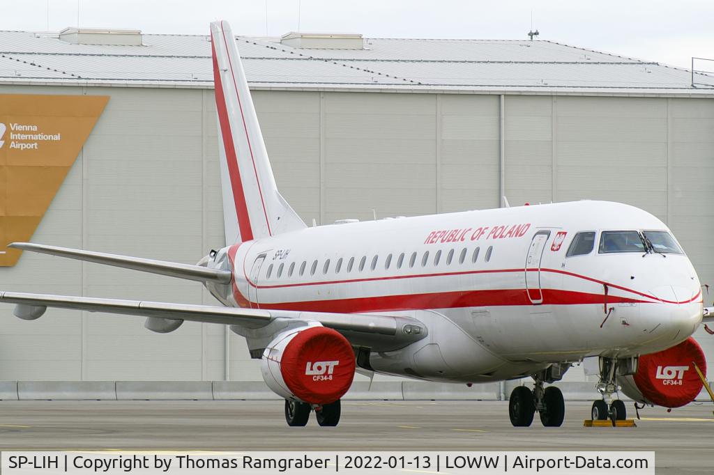 SP-LIH, 2009 Embraer 175LR (ERJ-170-200LR) C/N 17000288, Poland - Government Embraer 175LR